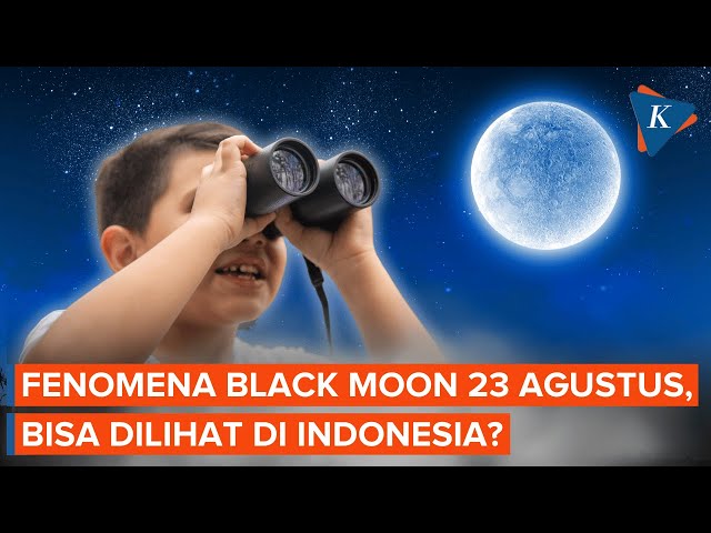 Fenomena Black Moon pada 23 Agustus 2025: Apakah Bisa Disaksikan di Langit Indonesia?