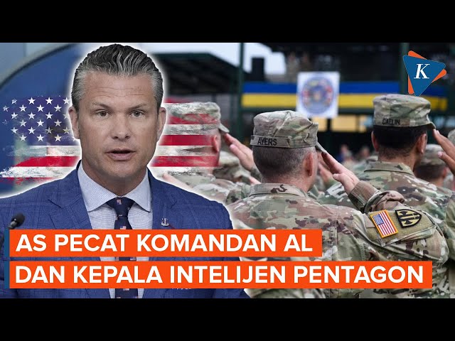 AS Mendadak Pecat Kepala Intelijen Pentagon dan Komandan AL, Kenapa?