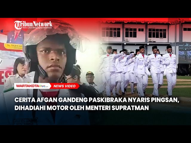 Cerita Afgan Sigap Selamatkan Anggota Paskibraka, Dihadiahi Motor Oleh Menteri Hukum