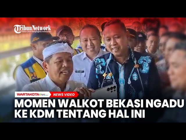 Momen Walkot Bekasi Tri Adhianto Ngadu ke KDM Tentang Hal Ini