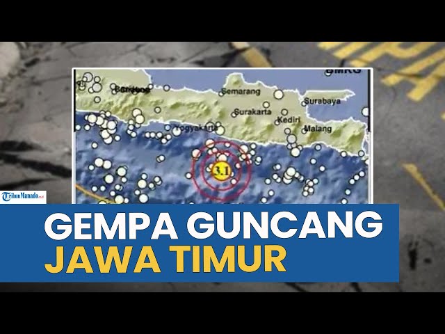 Guncangan Gempa Melanda Wilayah Jawa Timur Malam Ini Selasa 26 Agustus 2025