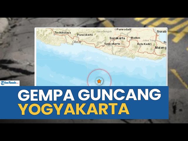Guncangan Gempa Melanda Wilayah Yogyakarta Malam Ini Jumat 22 Agustus 2025