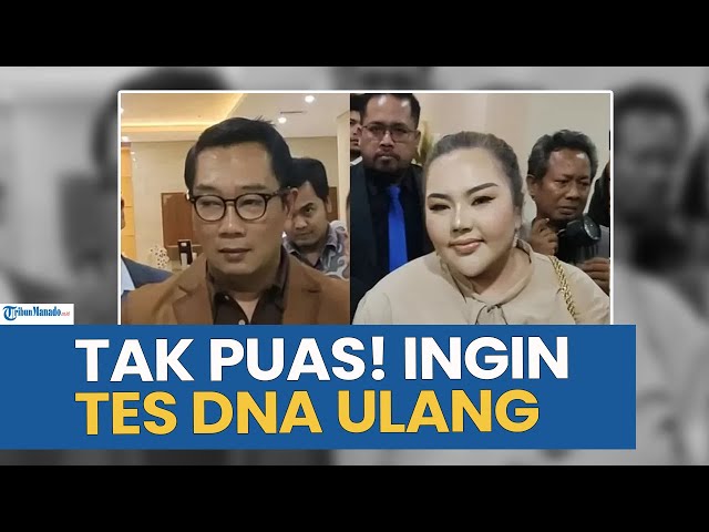 Tanggapan Pihak Ridwan Kamil, Lisa Mariana Ingin Tes DNA Ulang di Singapura