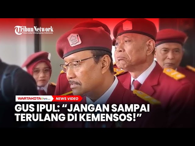 KPK Tetapkan Tersangka Kasus Bansos, Gus Ipul: Jangan Sampai Terulang di Kemensos