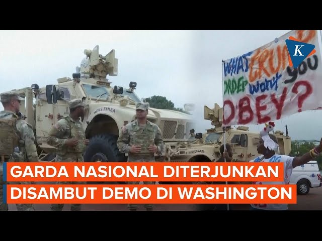 Garda Nasional Bertemu Pengunjuk Rasa di Union Station DC: Dinamika Keamanan dan Protes