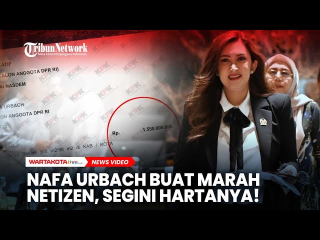 Nafa Urbach Buat Marah Netizen, Segini Harta Wakil Rakyat Ini