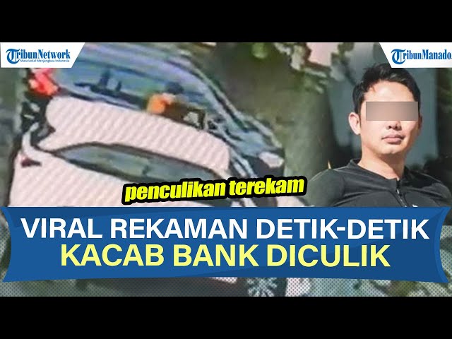 Rekaman CCTV Viral: Detik-detik Mencekam Penculikan Kepala Cabang Bank di Jakarta Timur