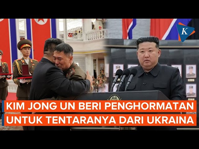 Pelukan dan Air Mata, Kim Jong Un Beri Penghormatan kepada Prajurit Pulang Perang Ukraina
