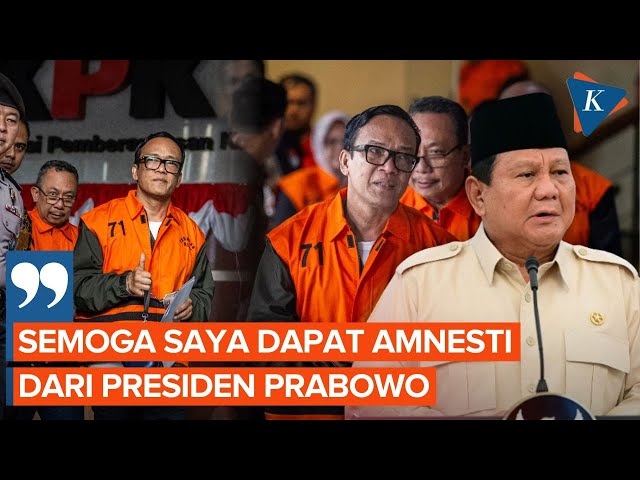 Baru Jadi Tersangka KPK, Wamenaker Langsung “Ngarep” Amnesti