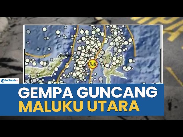Gempa Melanda Wilayah Maluku Utara Malam Ini Selasa 28 Agustus 2025