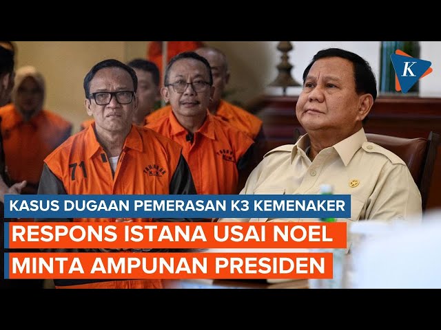 Eks Wamenaker Noel Ebenezer Minta Amnesti ke Prabowo, Ini Respons Istana