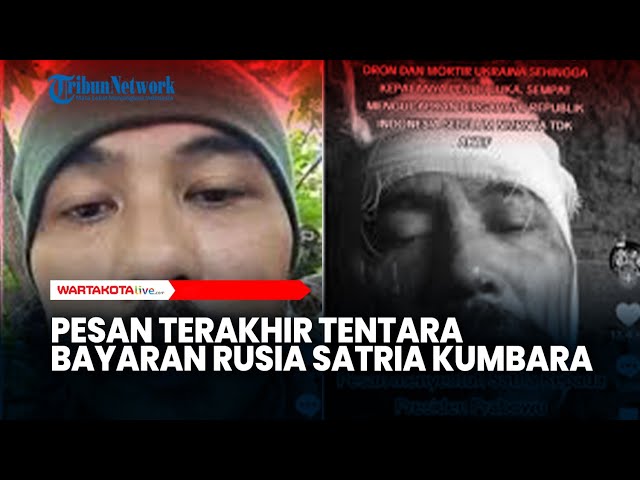 Pesan Terakhir Tentara Bayaran Rusia Satria Kumbara untuk HUT ke 80 RI