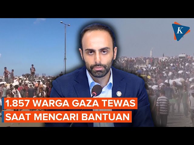 Diserang Israel, 1.857 Warga Palestina di Gaza Tewas Saat Mencari Bantuan