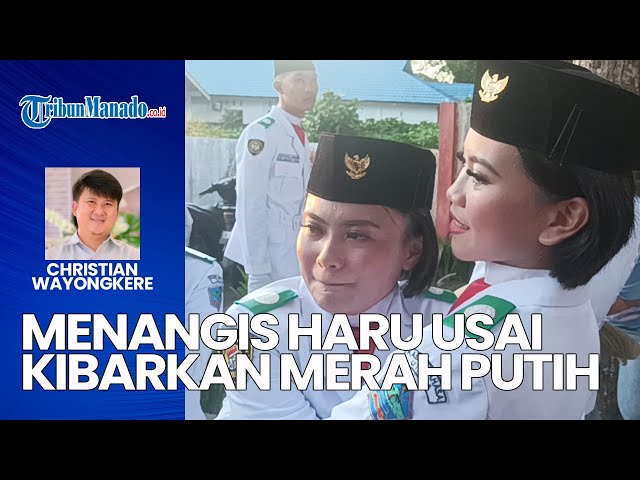 Tangis Haru Paskibraka Minut 2025 Usai Sukses Kibarkan Sang Merah Putih