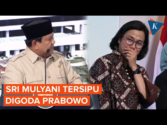 Ekspresi Sri Mulyani Saat Dapat Kejutan Ulang Tahun dari Prabowo