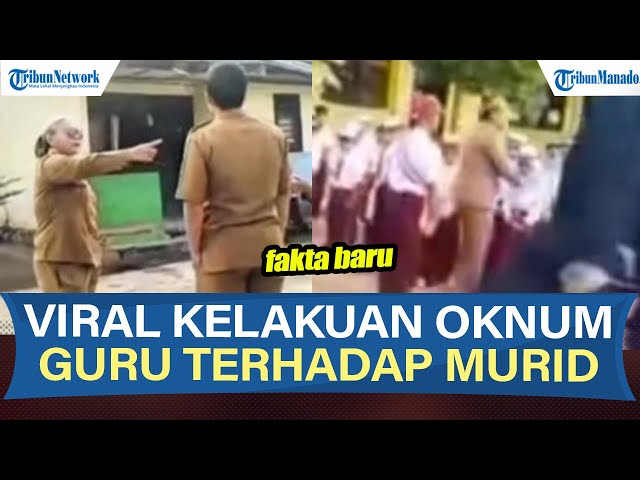 VIRAL! Oknum Guru PJOK Terekam Hendak Memegang Leher Murid, Gegara Banyak Guru Absen Upacara