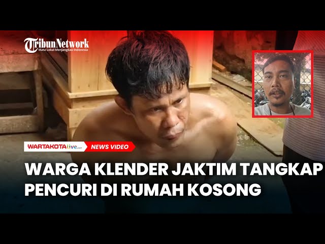 Warga Klender Jaktim Tangkap Pencuri di Rumah Kosong, Barang Bukti Belasan Gram Emas
