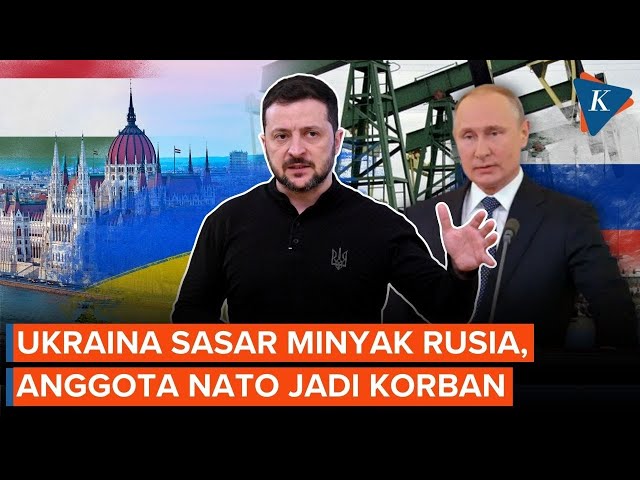 Serangan Ukraina Hantam Minyak Rusia, Negara NATO Ikut Jadi Korban, Siapa?