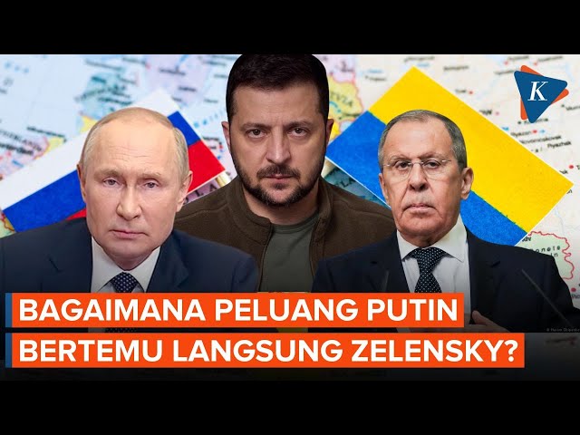 Kata Menlu Rusia soal Kemungkinan Putin Bertemu Langsung Zelensky