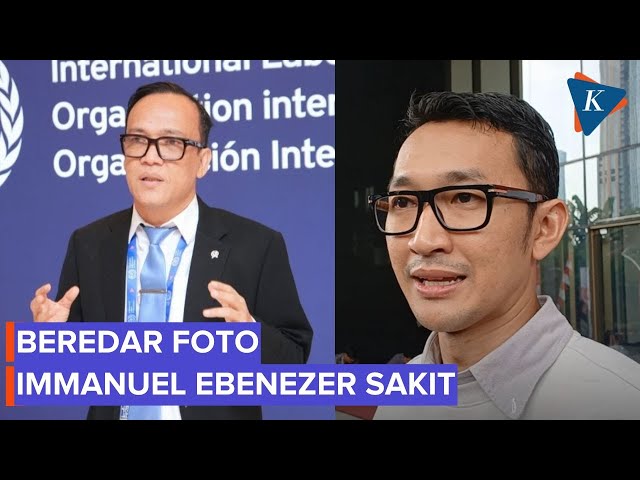 Viral Foto Immanuel Ebenezer Terbaring Sakit, Ini Kata KPK