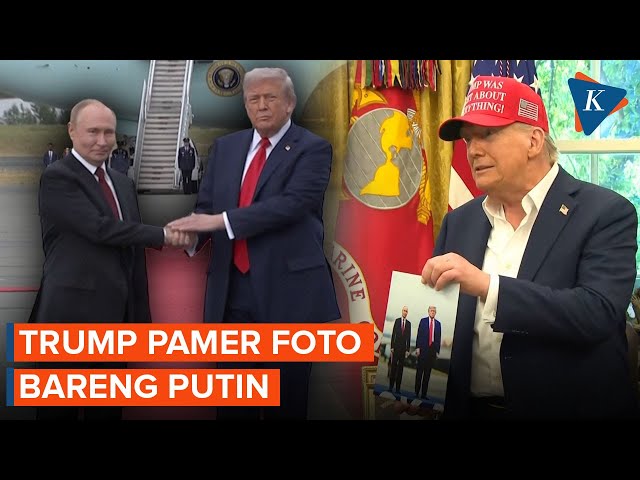 Pamer Foto Kiriman dari Putin, Trump: Akan Saya Tandatangani…