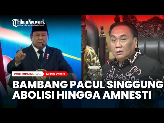 Bambang Pacul Sebut Presiden Prabowo Bukan Korea saat Singgung Abolisi-Amnesti