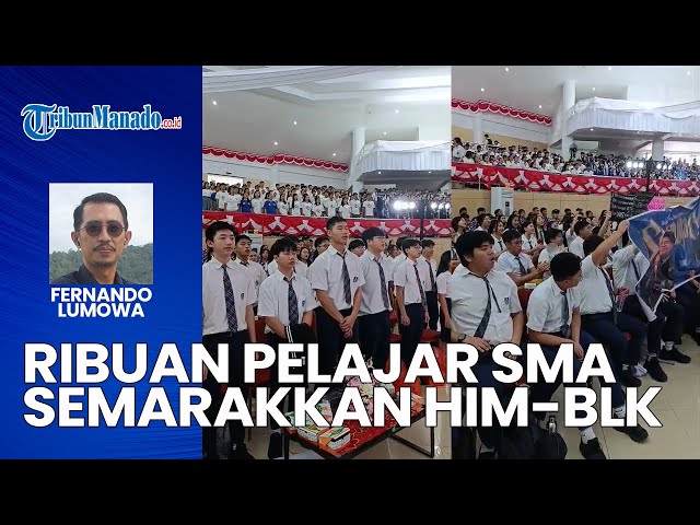Ribuan Pelajar SMA di Manado Semarakkan Hari Indonesia Menabung Bulan Literasi Keuangan Sulut