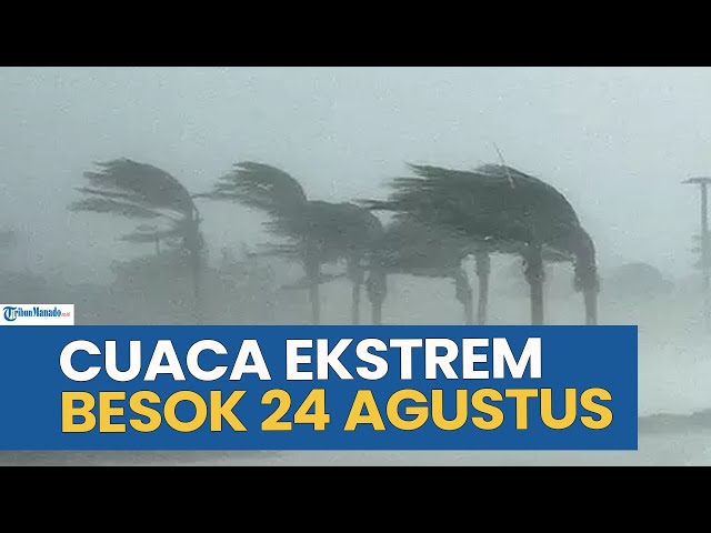 Waspada! Peringatan Dini Cuaca Ekstrem Besok Minggu 14 Agustus 2025, Cek Wilayah Anda