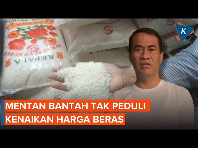 Menteri Pertanian Tegaskan Pemerintah Peduli Mengatasi Harga Beras yang Melambung Tinggi