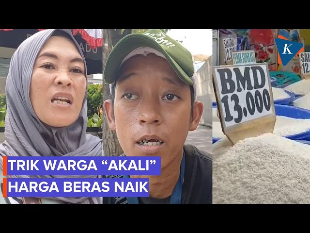 Trik Warga Akali Harga Beras Naik dengan Campuran Beras Eceran