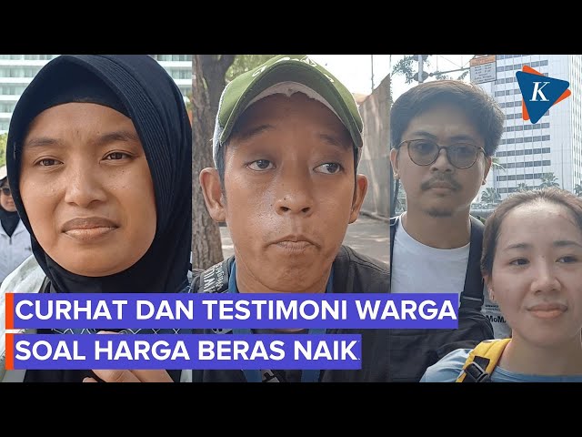 Soal Harga Beras Naik, Ini Curhat dan Testimoni Warga