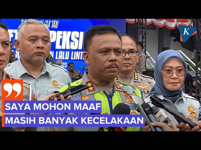 Akui Masih Banyak Kecelakaan, Kakorlantas Polri Minta Maaf