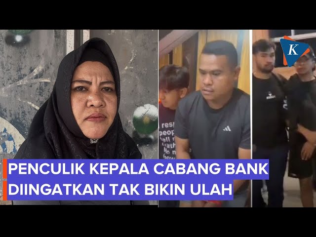 Ketua RT Pernah Nasihati Penculik Kepala Cabang Bank BUMN
