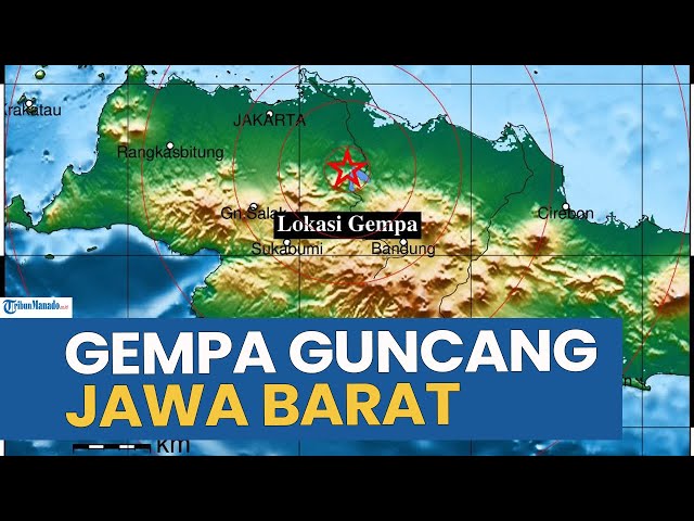Gempa Bumi Guncang Wilayah Jawa Barat Pagi Ini Kamis 21 Agustus 2025