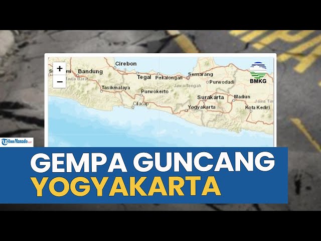 Gempa Bumi Guncang Wilayah Yogyakarta Siang Ini Sabtu 23 Agustus 2025
