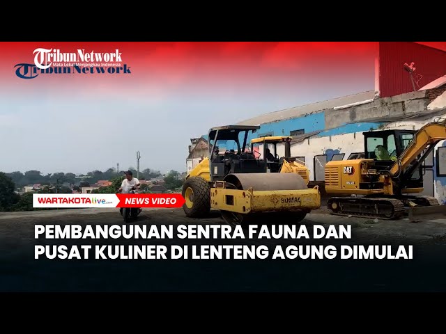 Pembangunan Sentra Fauna dan Pusat Kuliner di Lenteng Agung Dimulai, Rampung September