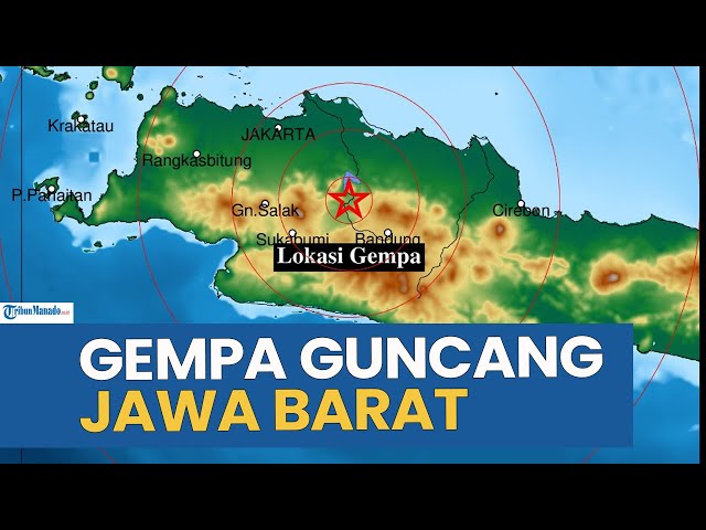 Guncangan Gempa Bumi Melanda Wilayah Jawa Barat Hari Ini Sabtu 13 September 2025