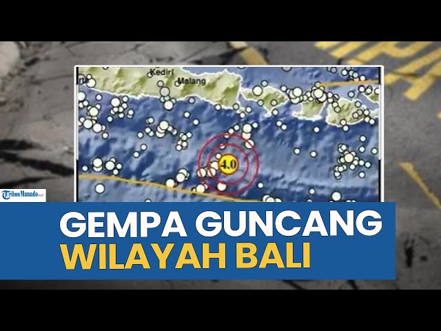 Guncangan Gempa Melanda Wilayah Bali Hari Ini Selasa 16 September 2025