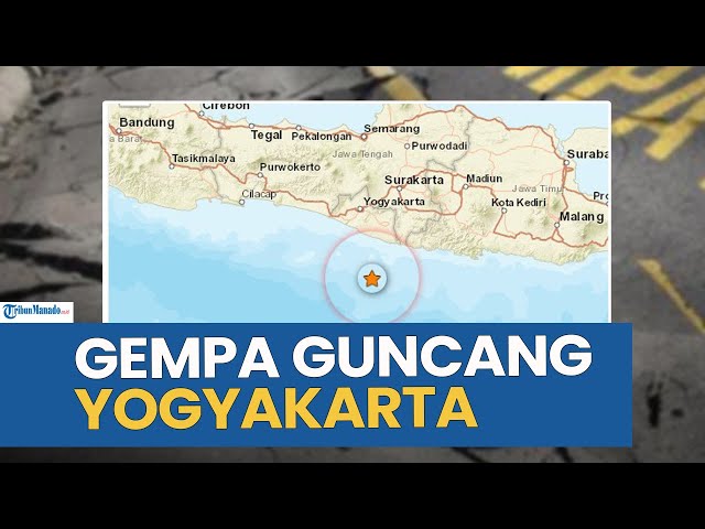 Guncangan Gempa Melanda Wilayah Yogyakarta Sore Ini Kamis 18 September 2025
