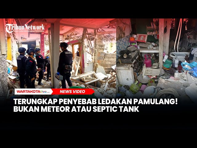Terungkap Penyebab Ledakan Pamulang! Bukan Meteor Atau Septic Tank