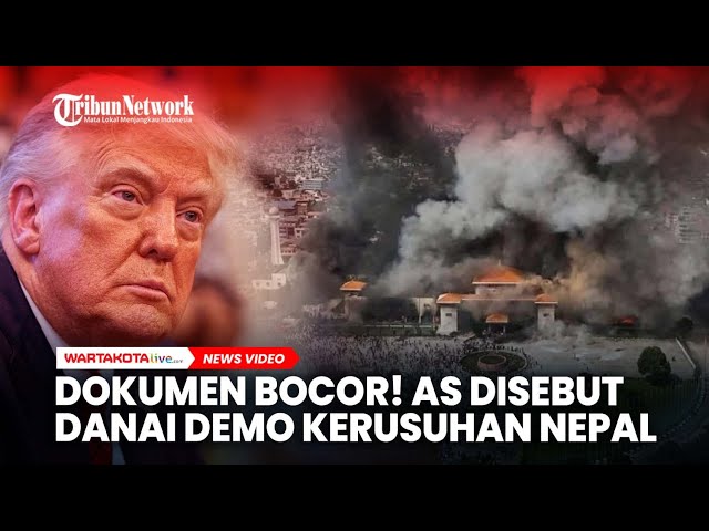 Dokumen Bocor! Amerika Disebut Kucurkan Belasan Triliun untuk Danai Demo Kerusuhan Nepal