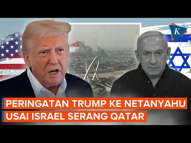 Trump Peringatkan Netanyahu Usai Serangan Israel ke Qatar