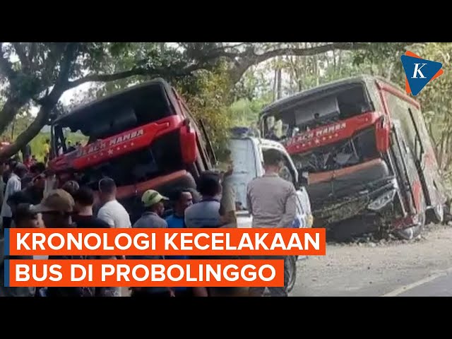 Kronologi Kecelakaan Bus di Probolinggo, 8 Orang Meninggal