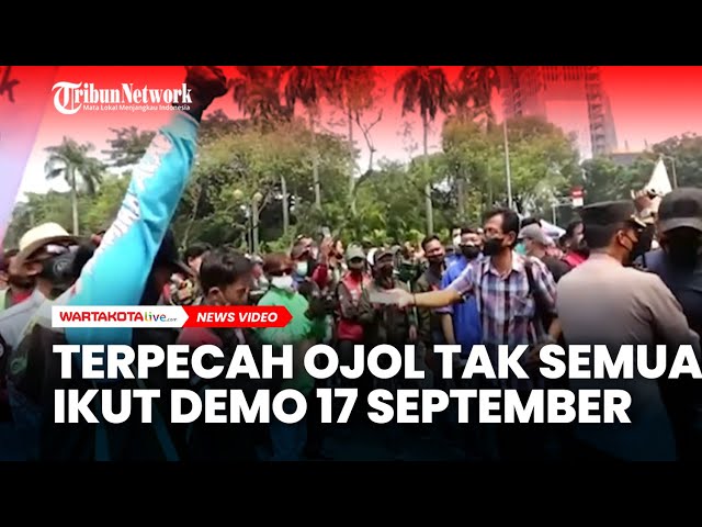 Terpecah Ojol Tak Semua Ikut Demo 17 September, Ada yang Pilih Tetap Narik