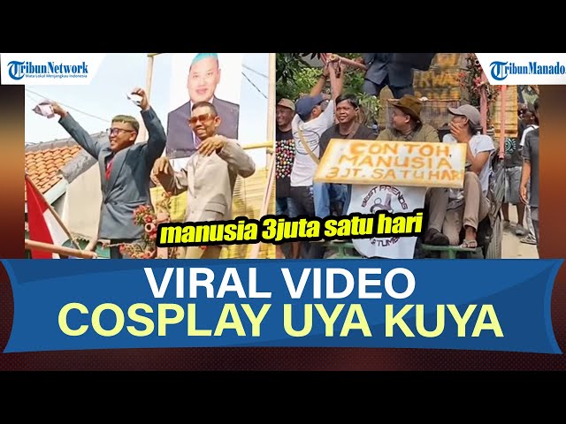 Viral Video Cosplay Uya Kuya di Karnaval Cirebon: Contoh Manusia 3 Juta Satu Hari