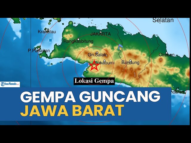 Wilayah Jawa Barat Diguncang Gempa Siang Ini Senin 15 September 2025