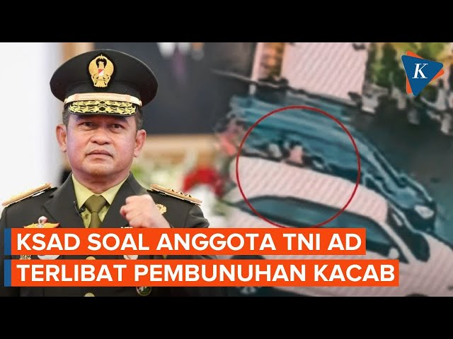 Respons Jenderal Maruli soal Prajurit TNI AD Terlibat Pembunuhan Kacab Bank BUMN