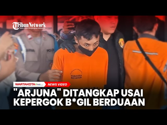 Sang Arjuna Ditangkap Usai Kepergok Berduaan Tanpa Busana di Indekos