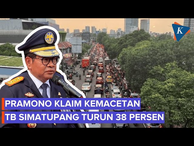 Pramono Klaim Kemacetan TB Simatupang Turun 38 Persen berkat Rekayasa Lalin Gratis Masuk Tol