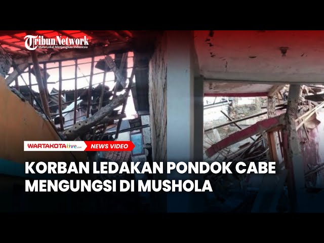 Korban Ledakan Pondok Cabe Mengungsi di Mushola: Kondisi Terbaru dan Bantuan yang Diberikan